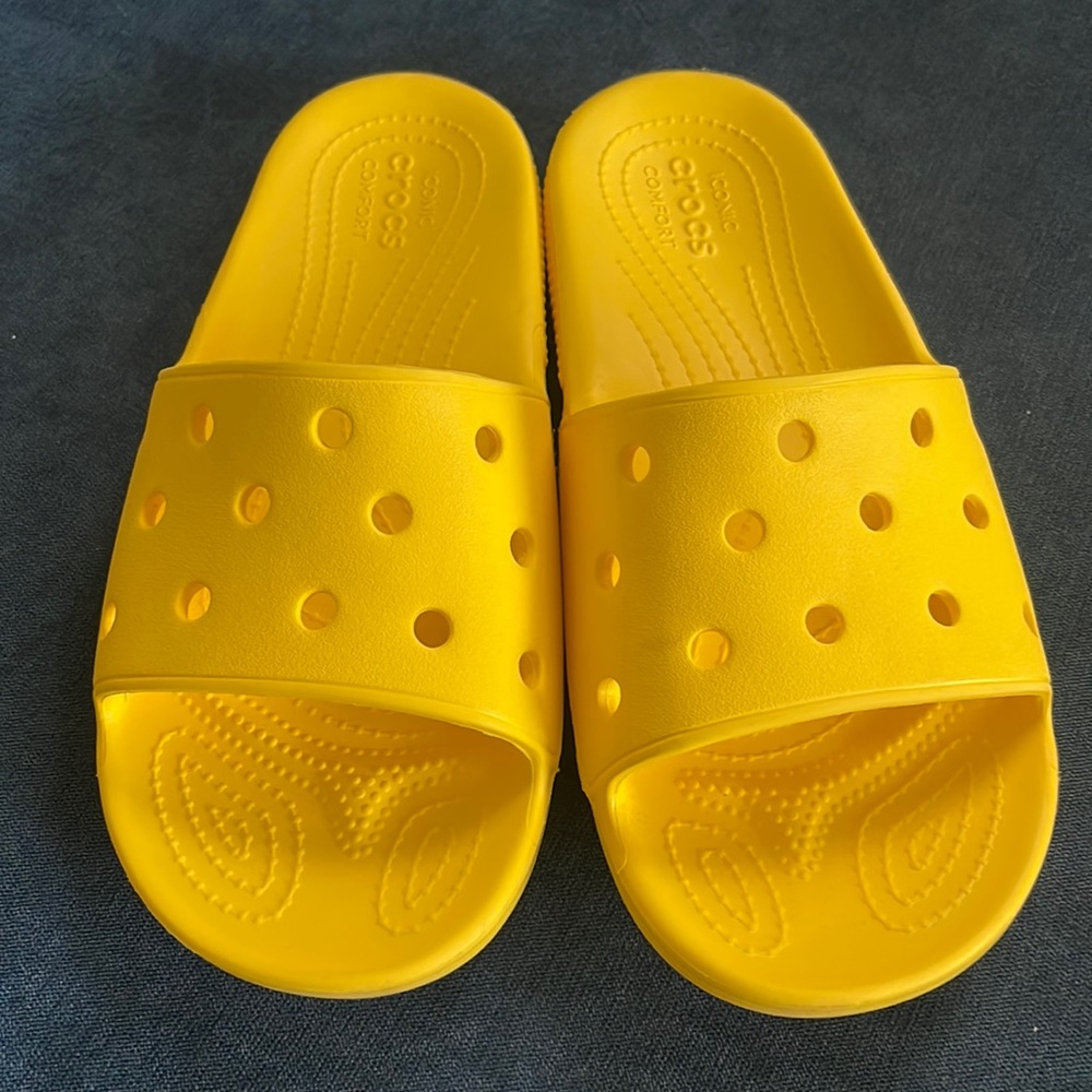 Yellow Croc Slides